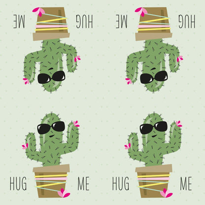 Guardanapo Hug Me Cactus 1333150 PPD com 2 peças - Palácio da Arte
