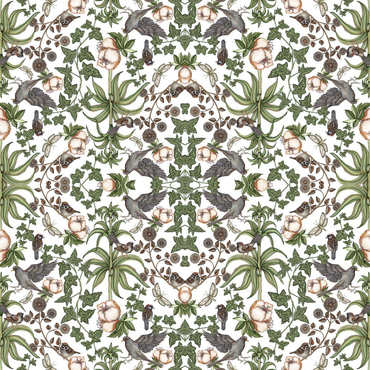 Guardanapo Ivy 1333830 PPD com 2 peças - Palácio da Arte