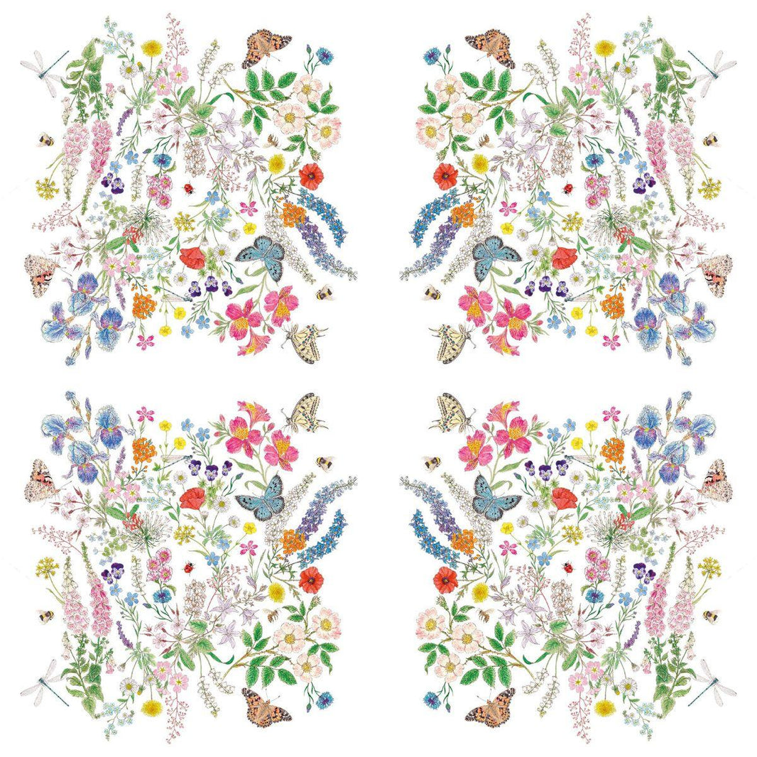 Guardanapo Nature Romance Napkin 1334026 PPD com 2 peças - Palácio da Arte
