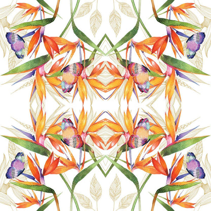 Guardanapo Parrot Flower 1332713 PPD com 2 peças - Palácio da Arte