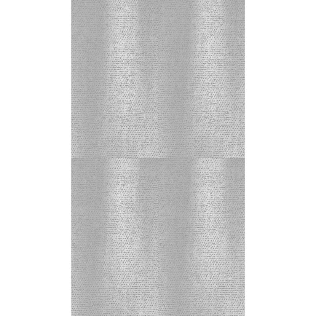 Guardanapo Relevo Canvas Silver Prata 1414259 PPD com 2 peças - Palácio da Arte