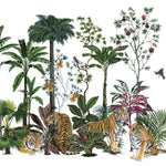 Guardanapo Tigres na Selva 1254039 PPD com 2 peças - Palácio da Arte