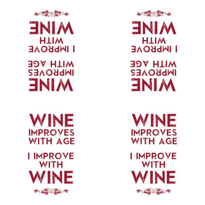 Guardanapo Wine Improves 1334048 PPD com 2 peças - Palácio da Arte