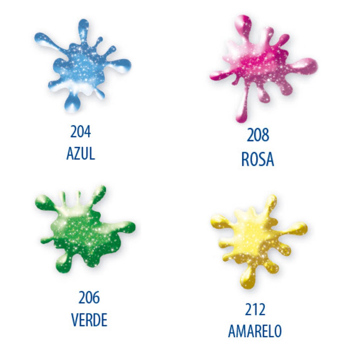Kimeleka Slime Acrilex 180g Art Kids Glitter - Palácio da Arte