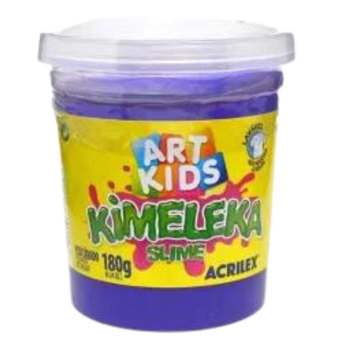 Kimeleka Slime Acrilex 180g Art Kids - Palácio da Arte