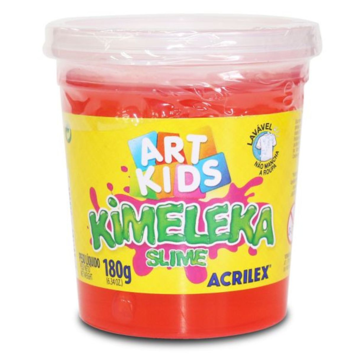 Kimeleka Slime Acrilex 180g Art Kids - Palácio da Arte