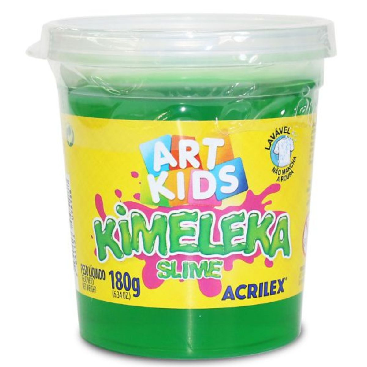 Kimeleka Slime Acrilex 180g Art Kids - Palácio da Arte