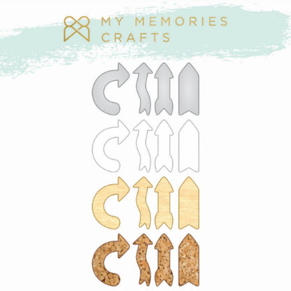 Kit Apliques Adesivados My Memories Crafts MMCMT2-012 Setinhas - Palácio da Arte