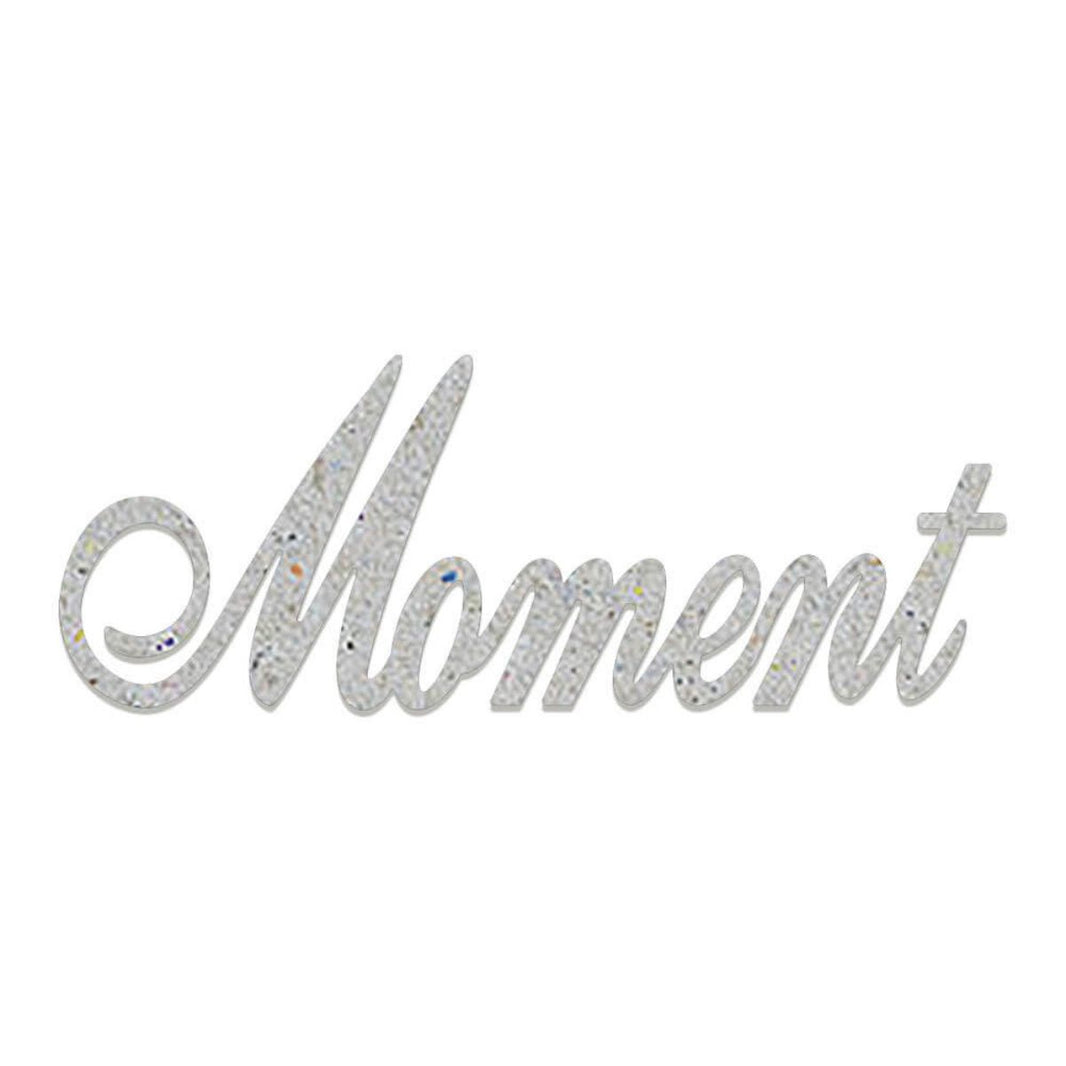 Kit com 2 unidades Chipboard Litoarte CHIP-042 Moment 8x3cm - Palácio da Arte