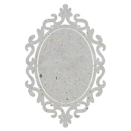 Kit com 2 unidades Chipboard Litoarte CHIP-045 Moldura 8,5x13cm - Palácio da Arte
