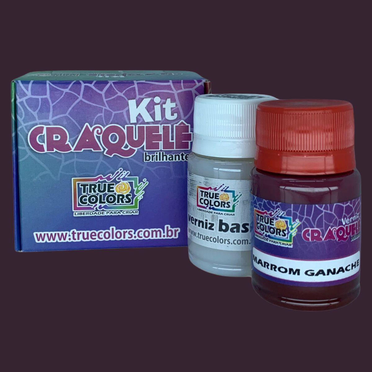 Kit Craquelê 2 potes 37ml True Colors - Palácio da Arte