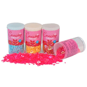 Kit Glitter Brilho em Poliéster Corações Neon Make Mais 2g com 4 Unidades - Palácio da Arte