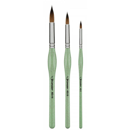 Kit Pincéis Artísticos Condor 403 com 3 Unidades - Palácio da Arte