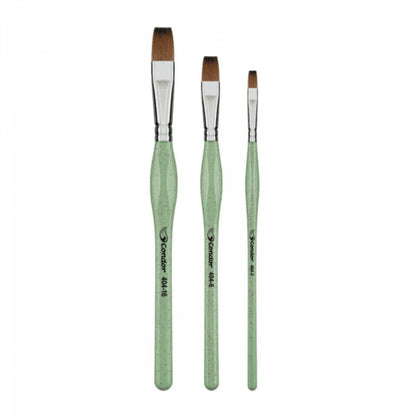 Kit Pincéis Artísticos Condor 404 com 3 Unidades - Palácio da Arte