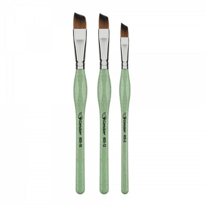 Kit Pincéis Artísticos Condor 405 com 3 Unidades - Palácio da Arte