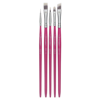 Kit Pincéis Artísticos Condor 596/5 5 peças - Palácio da Arte