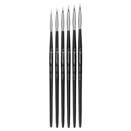 Kit Pincéis Bauer para Pintura 593/2 Superfícies Rústicas - Palácio da Arte