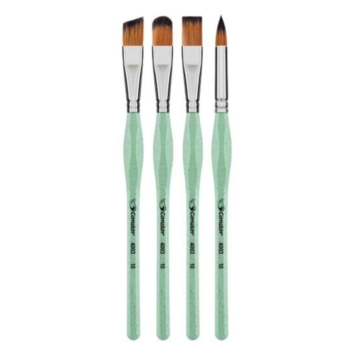 Kit Pincéis Ergonômicos Prático para Pintura 4003 - Palácio da Arte