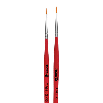 Kit Pincéis Unhas Artísticas Tigre 6431 com 2 peças - Palácio da Arte