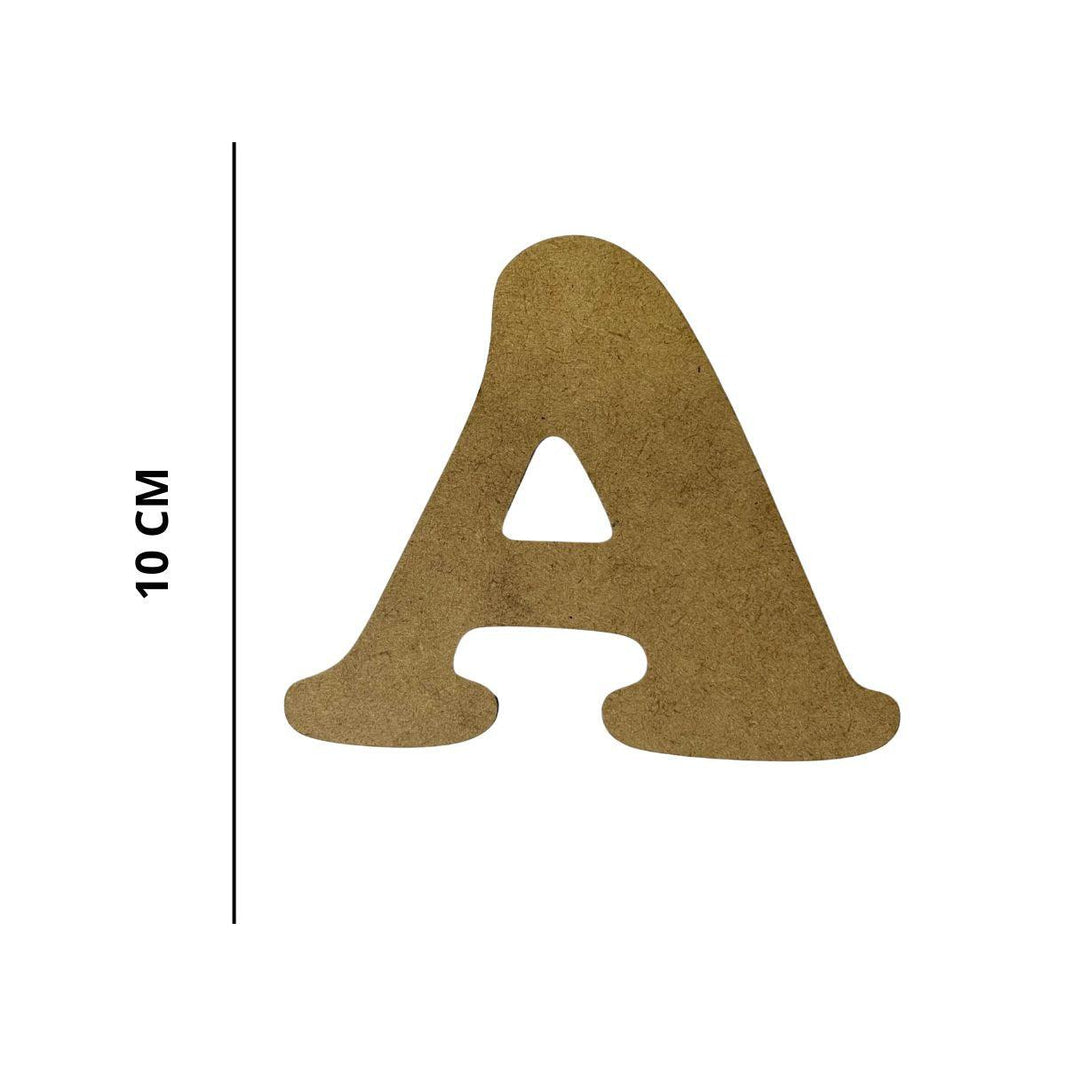 Letras em MDF 10cm Cooper Black - Palácio da Arte