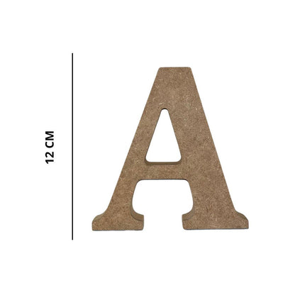 Letras em MDF 12cm de Altura e 1,8cm de Espessura - Palácio da Arte