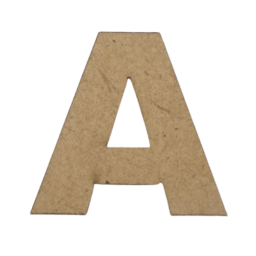 Letras em MDF 15cm Arial Black - Palácio da Arte