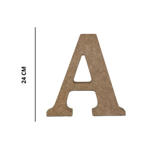 Letras em MDF 24cm de Altura e 1,8cm de Espessura - Palácio da Arte