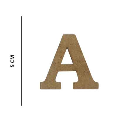 Letras em MDF 5cm Bookman Old Style Negrito - Palácio da Arte