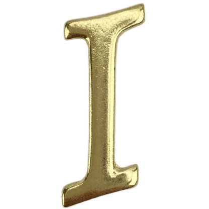 Letras em Metal Dourado 2cm de altura - Palácio da Arte