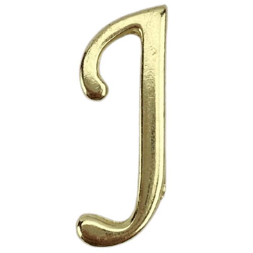 Letras em Metal Dourado 2cm de altura - Palácio da Arte