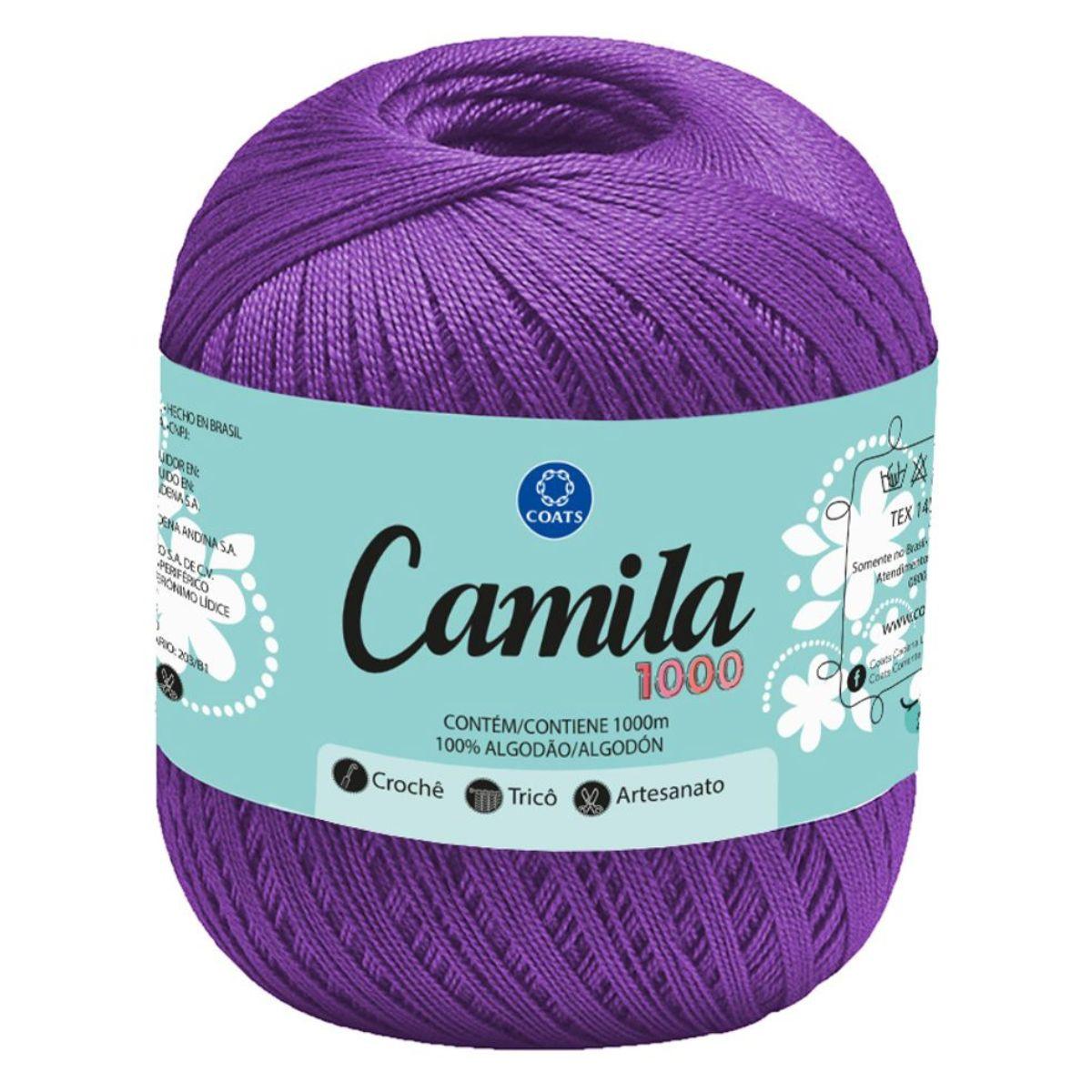 Linha Camila 1000m com 150g em Algodão - Palácio da Arte