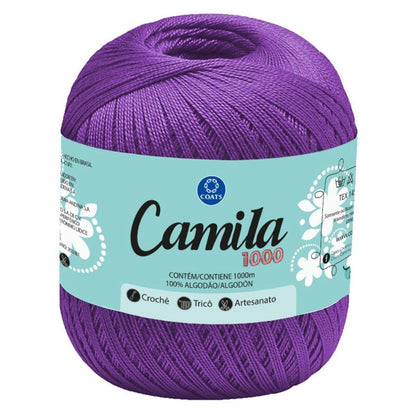 Linha Camila 1000m com 150g em Algodão - Palácio da Arte