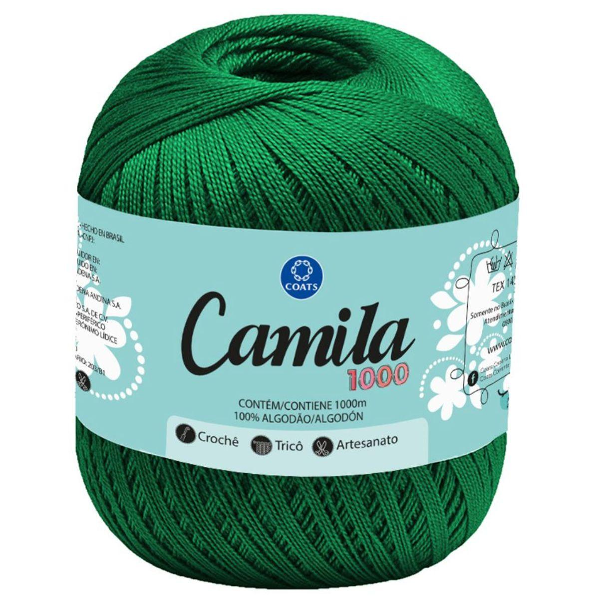 Linha Camila 1000m com 150g em Algodão - Palácio da Arte