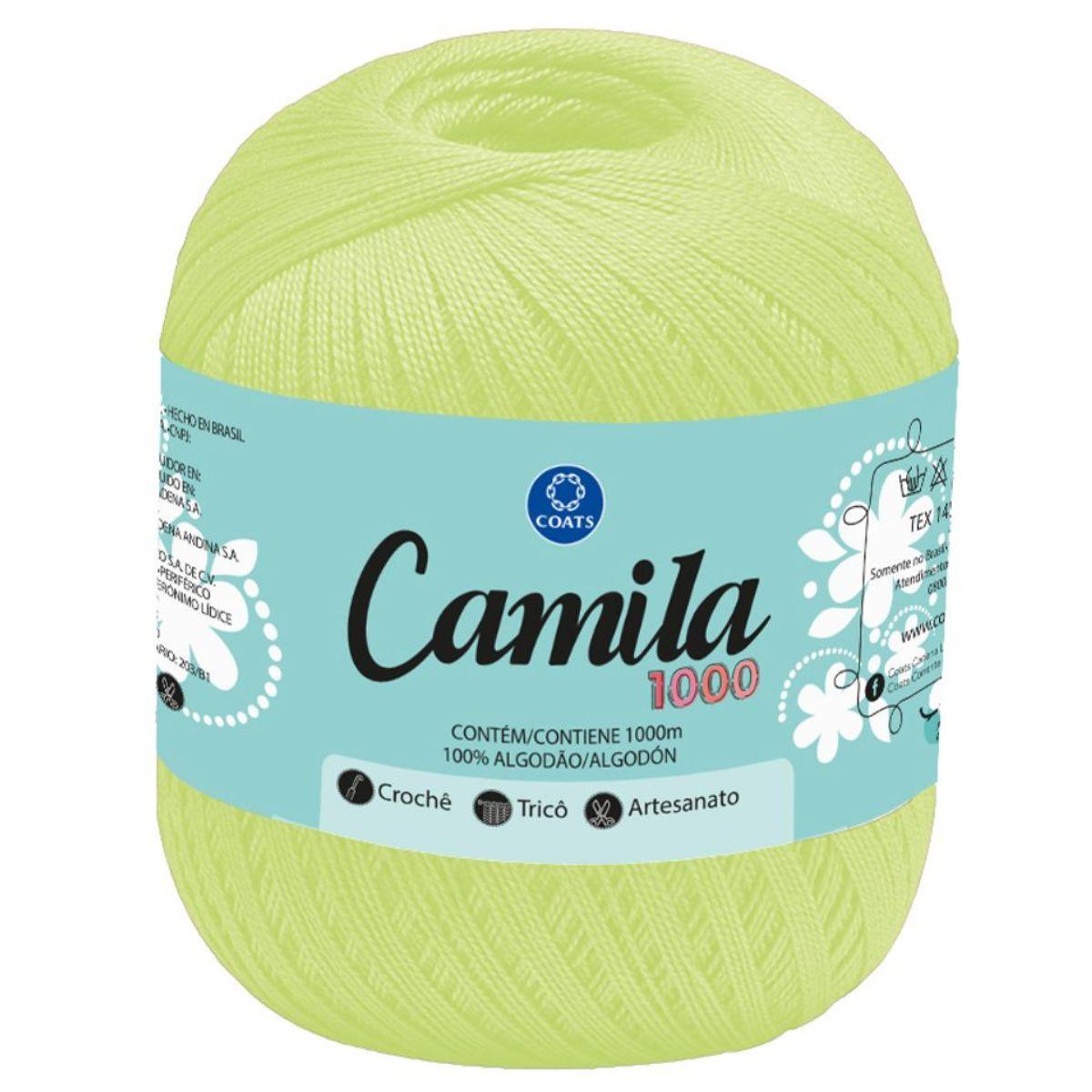 Linha Camila 1000m com 150g em Algodão - Palácio da Arte