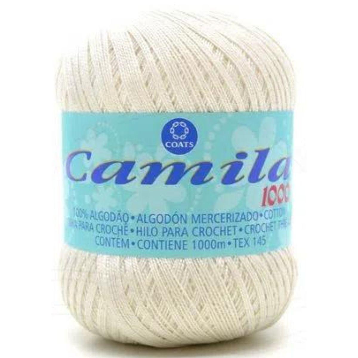 Linha Camila 1000m com 150g em Algodão - Palácio da Arte