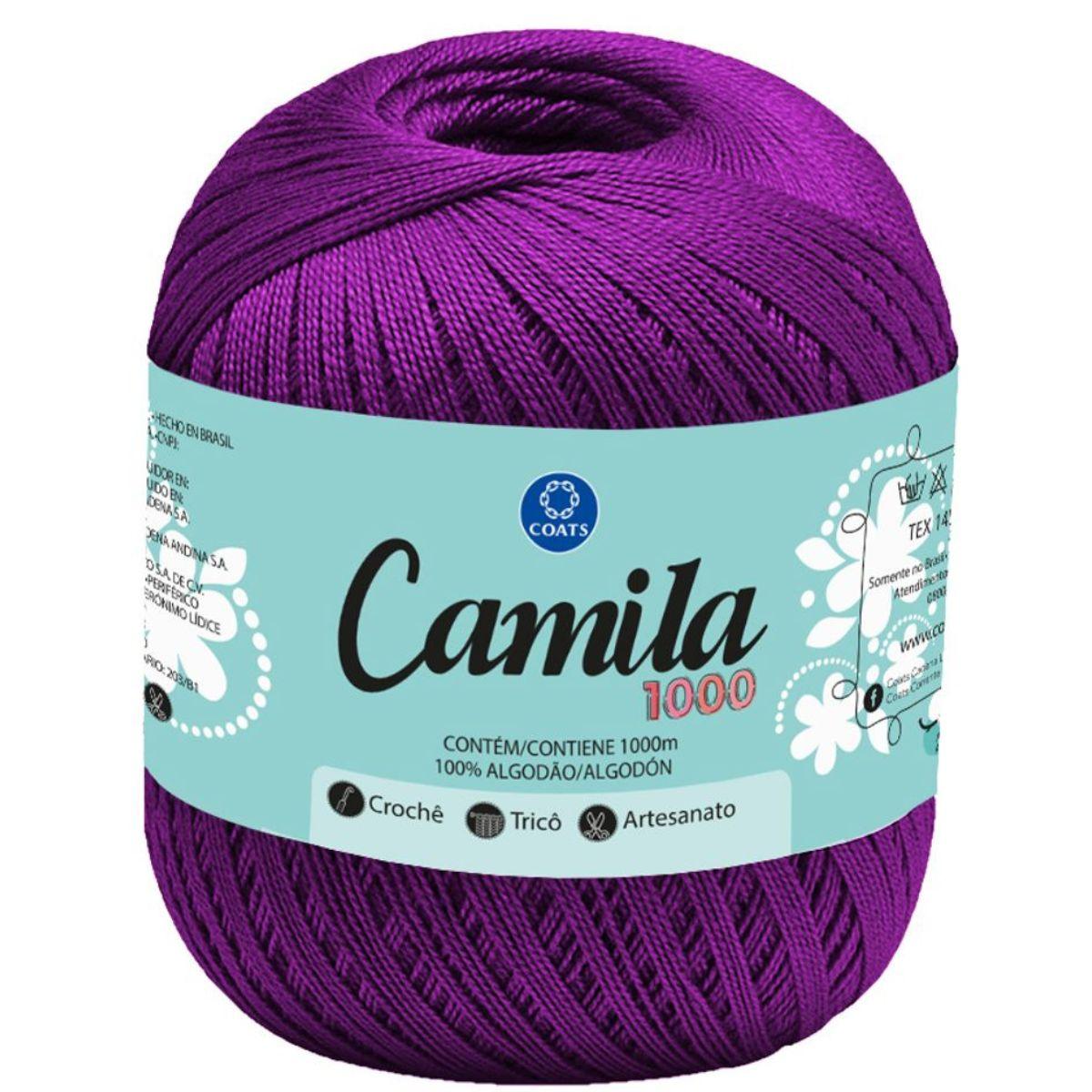 Linha Camila 1000m com 150g em Algodão - Palácio da Arte
