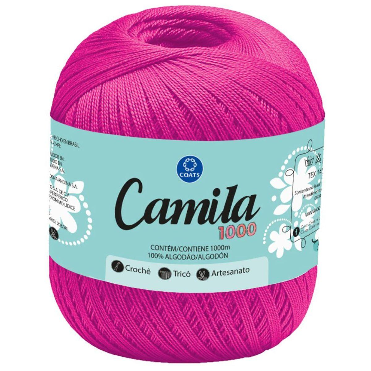 Linha Camila 1000m com 150g em Algodão - Palácio da Arte
