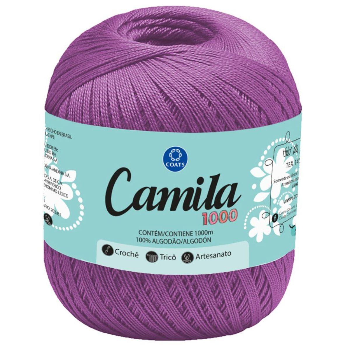 Linha Camila 1000m com 150g em Algodão - Palácio da Arte