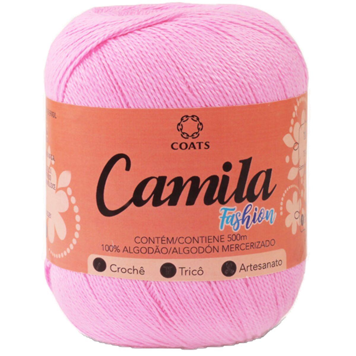 Linha Camila Fashion 500m com 150g em Algodão - Palácio da Arte