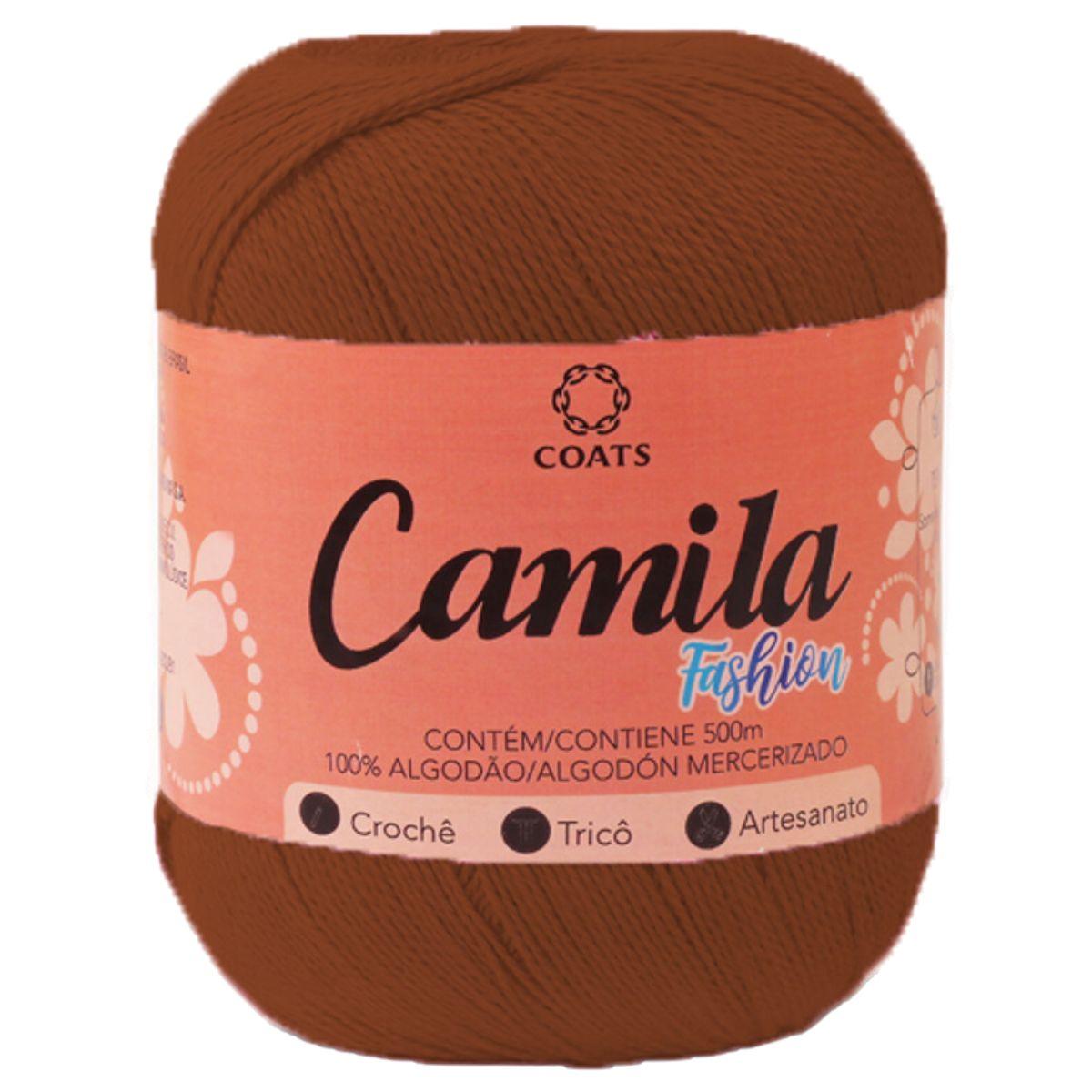 Linha Camila Fashion 500m com 150g em Algodão - Palácio da Arte