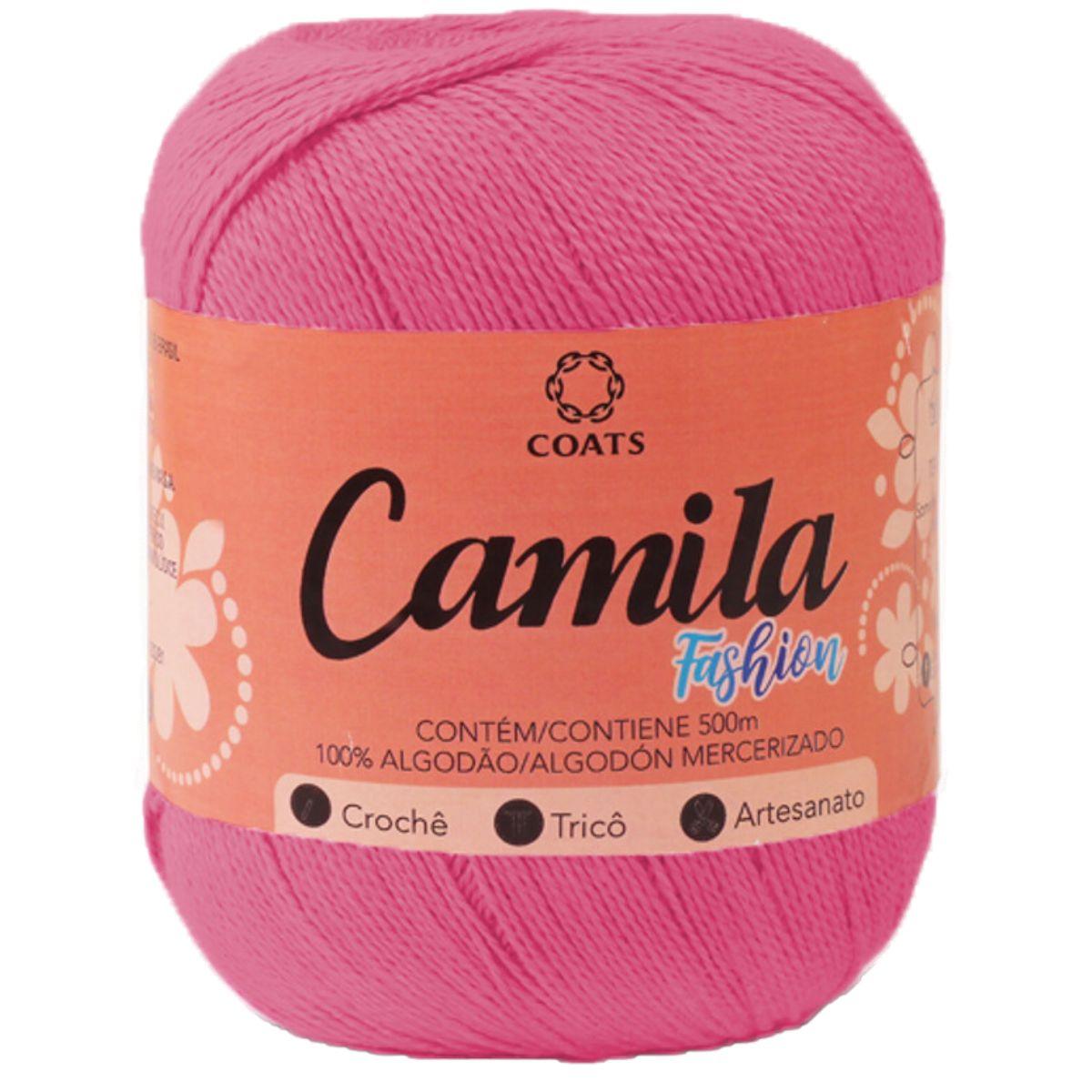 Linha Camila Fashion 500m com 150g em Algodão - Palácio da Arte