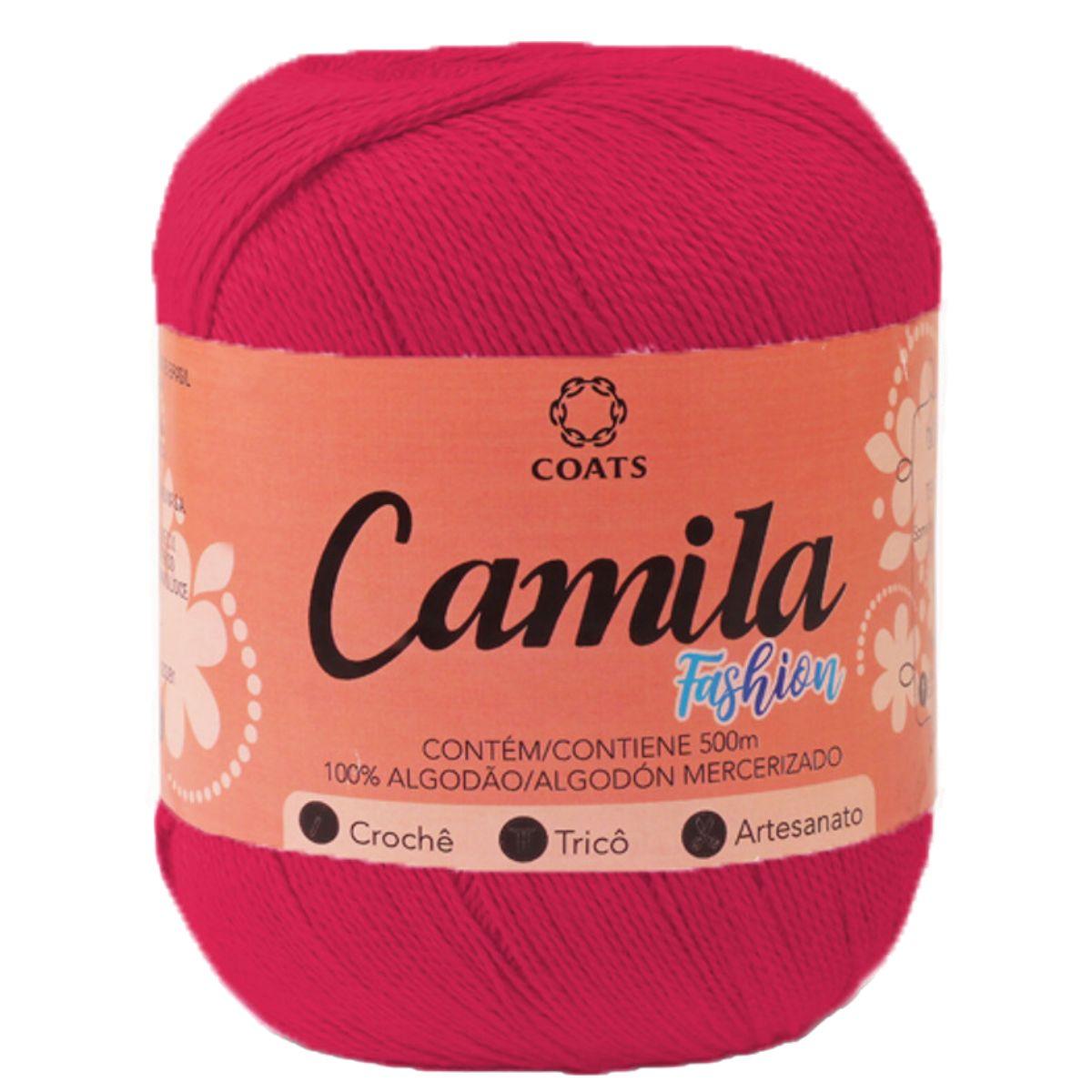 Linha Camila Fashion 500m com 150g em Algodão - Palácio da Arte
