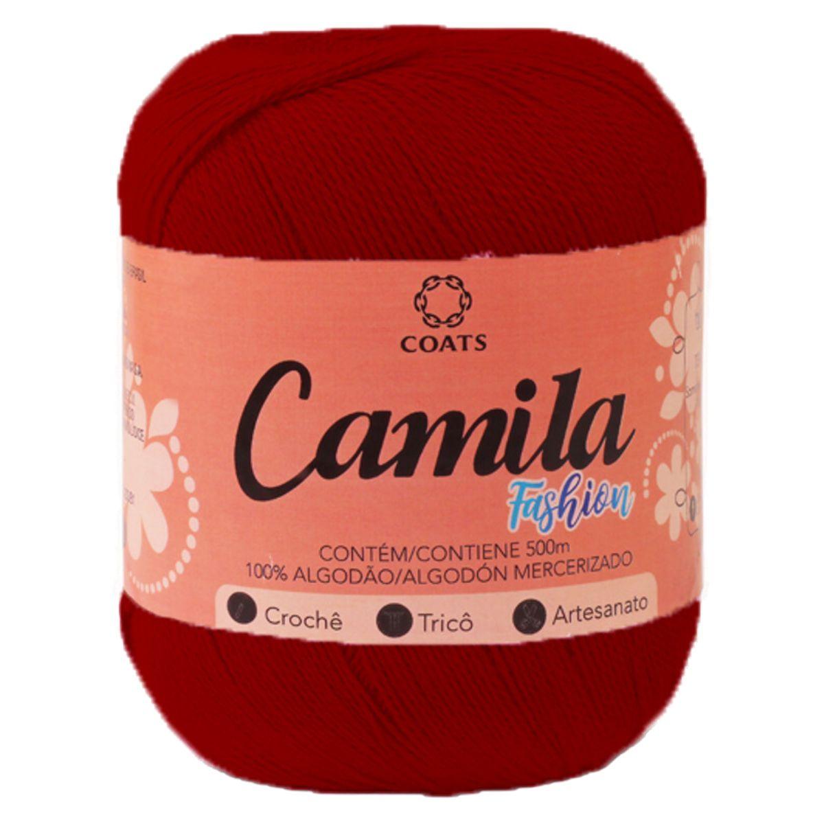 Linha Camila Fashion 500m com 150g em Algodão - Palácio da Arte