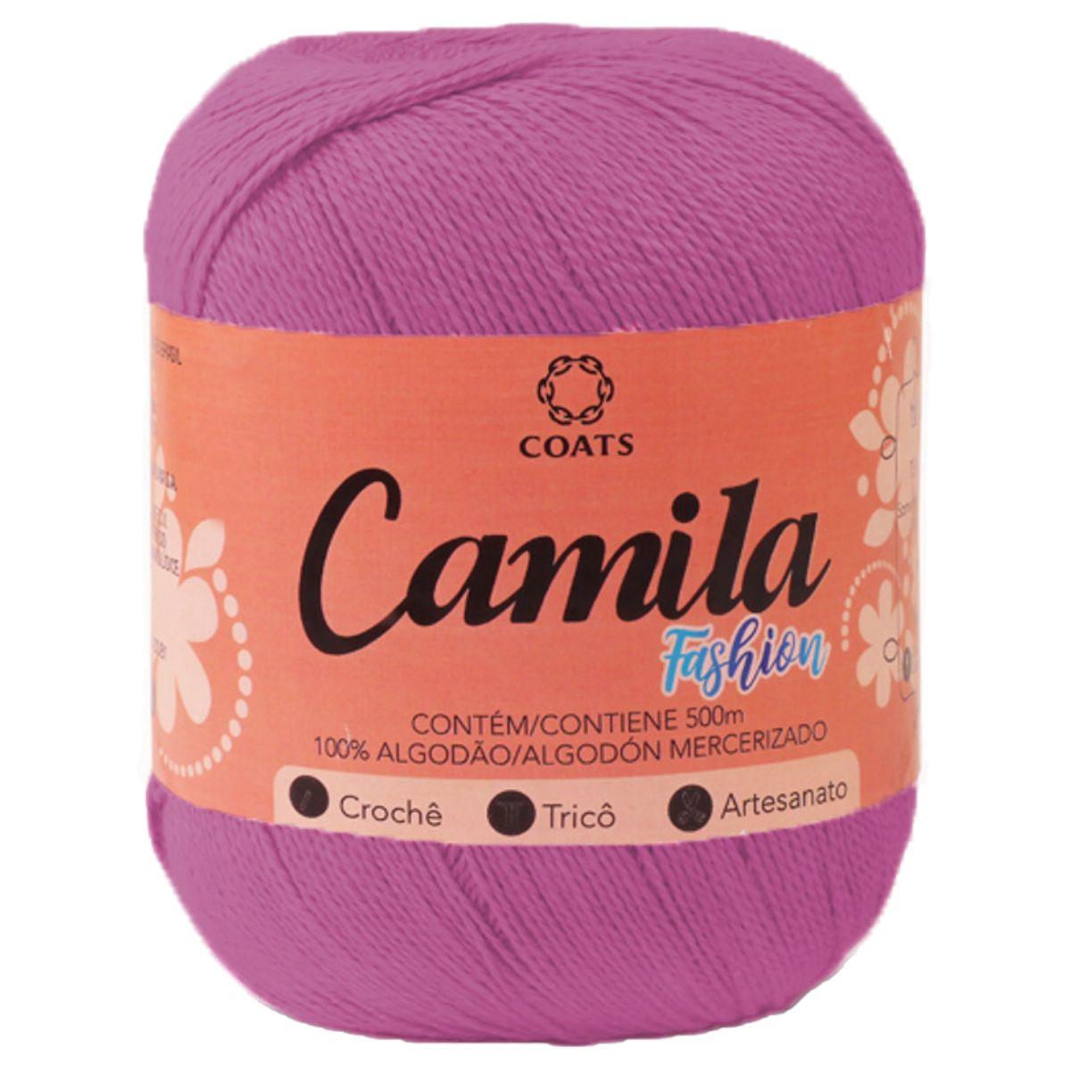 Linha Camila Fashion 500m com 150g em Algodão - Palácio da Arte