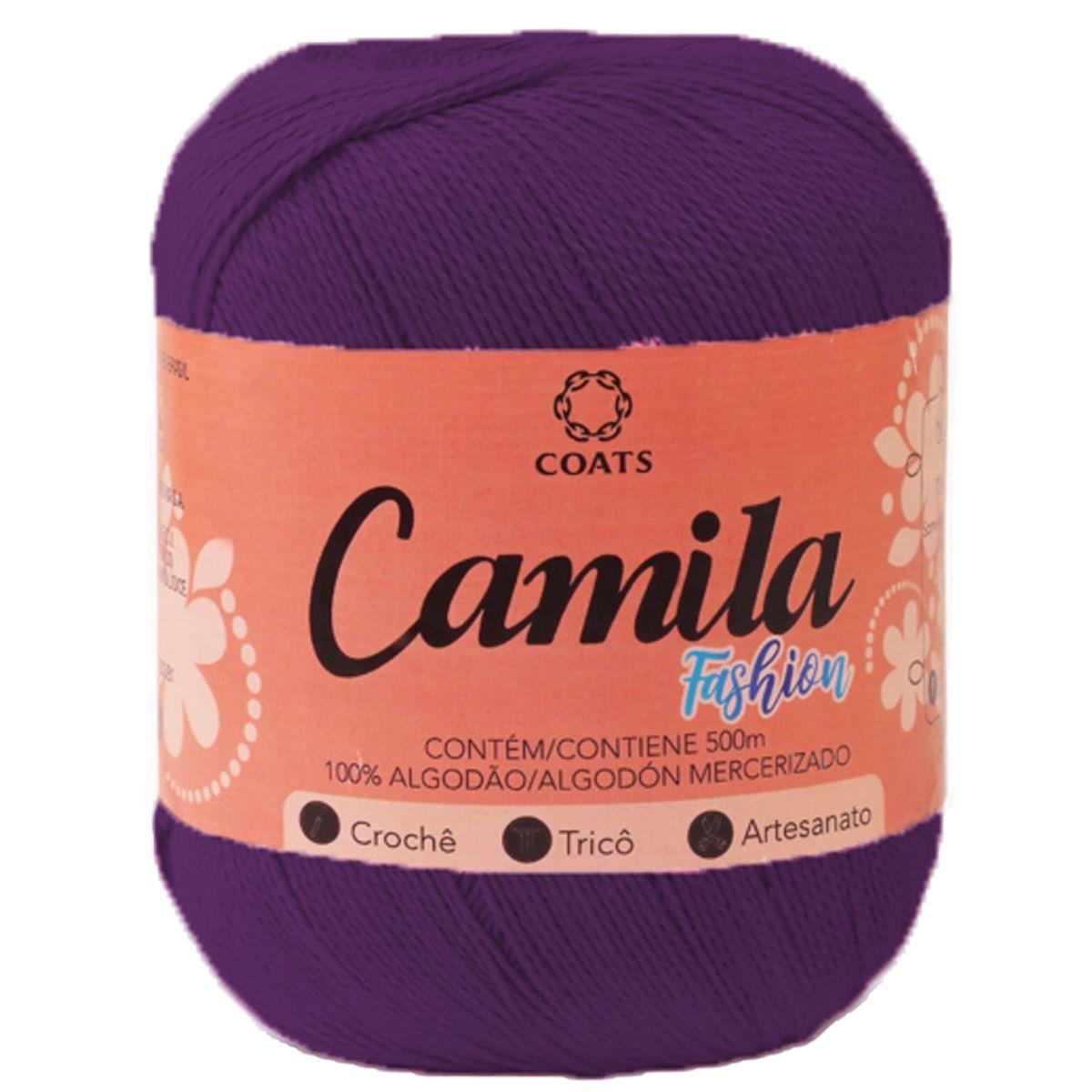 Linha Camila Fashion 500m com 150g em Algodão - Palácio da Arte