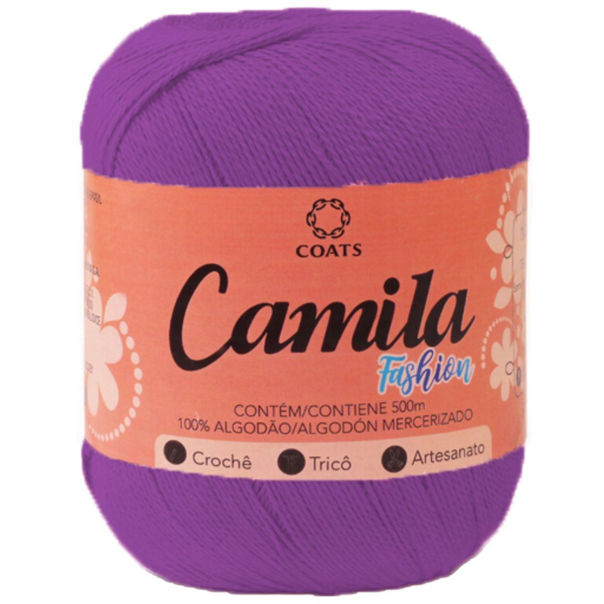 Linha Camila Fashion 500m com 150g em Algodão - Palácio da Arte
