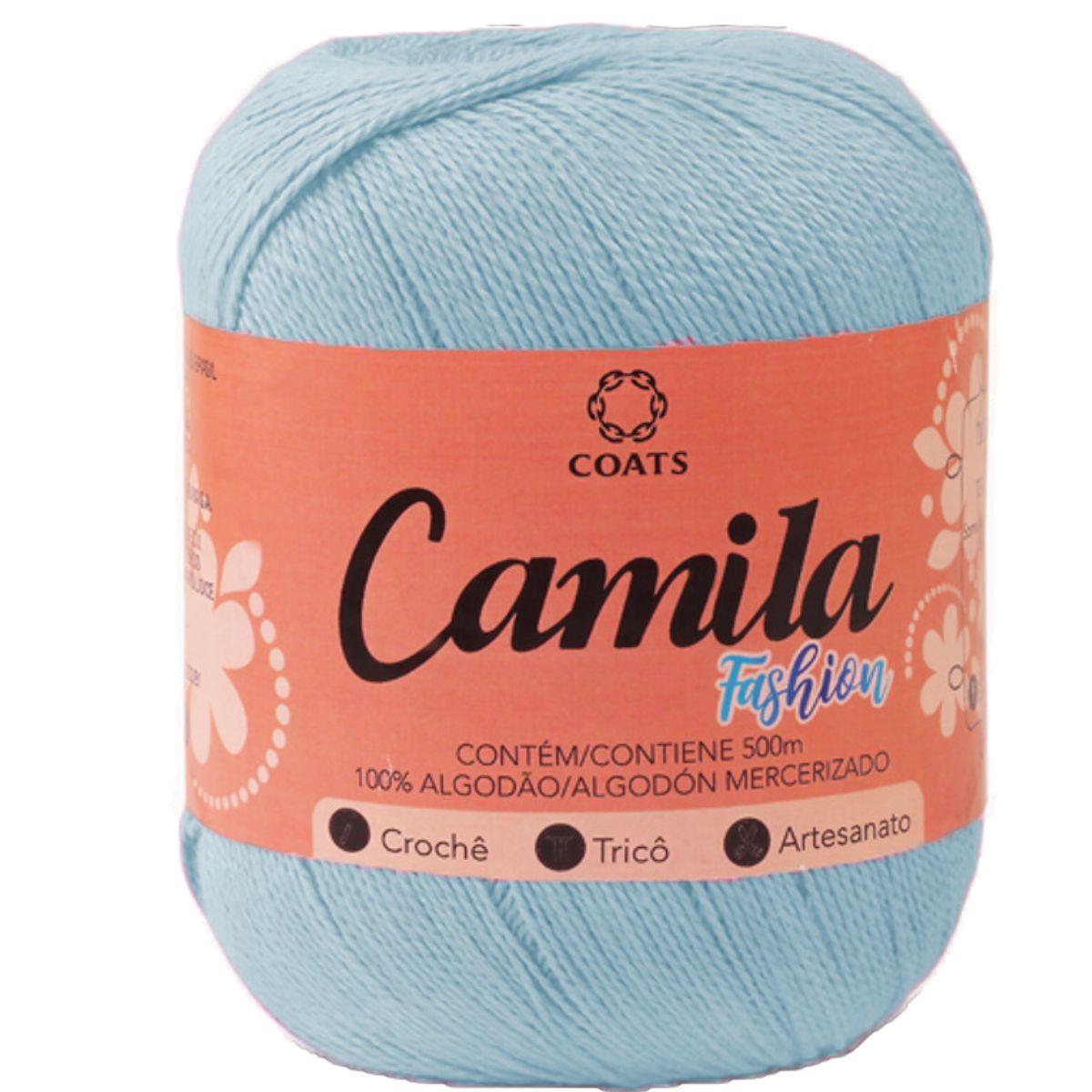 Linha Camila Fashion 500m com 150g em Algodão - Palácio da Arte