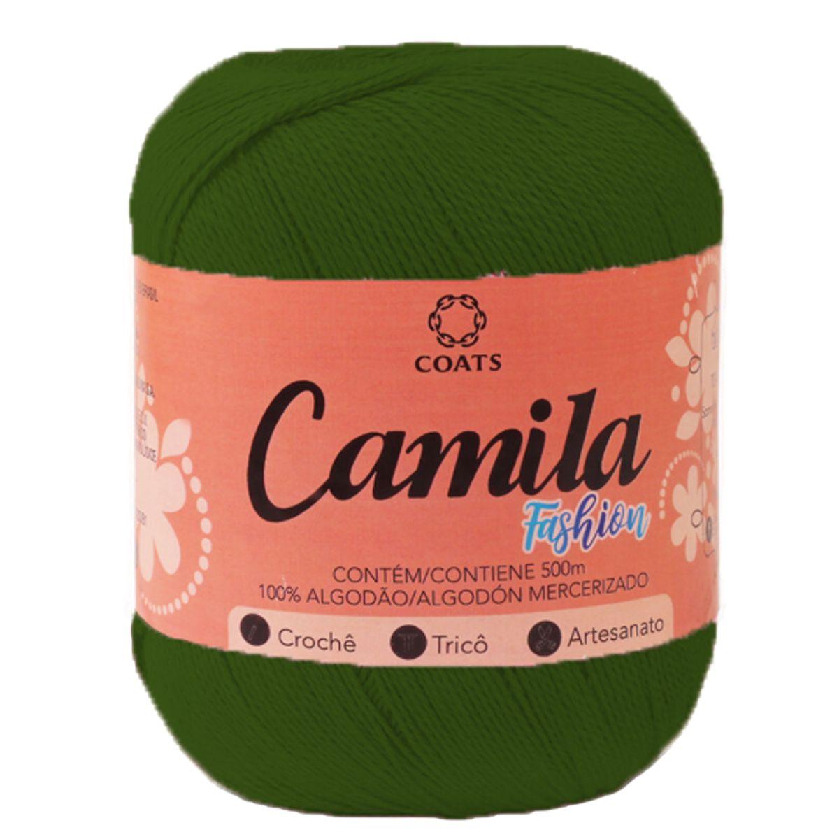 Linha Camila Fashion 500m com 150g em Algodão - Palácio da Arte