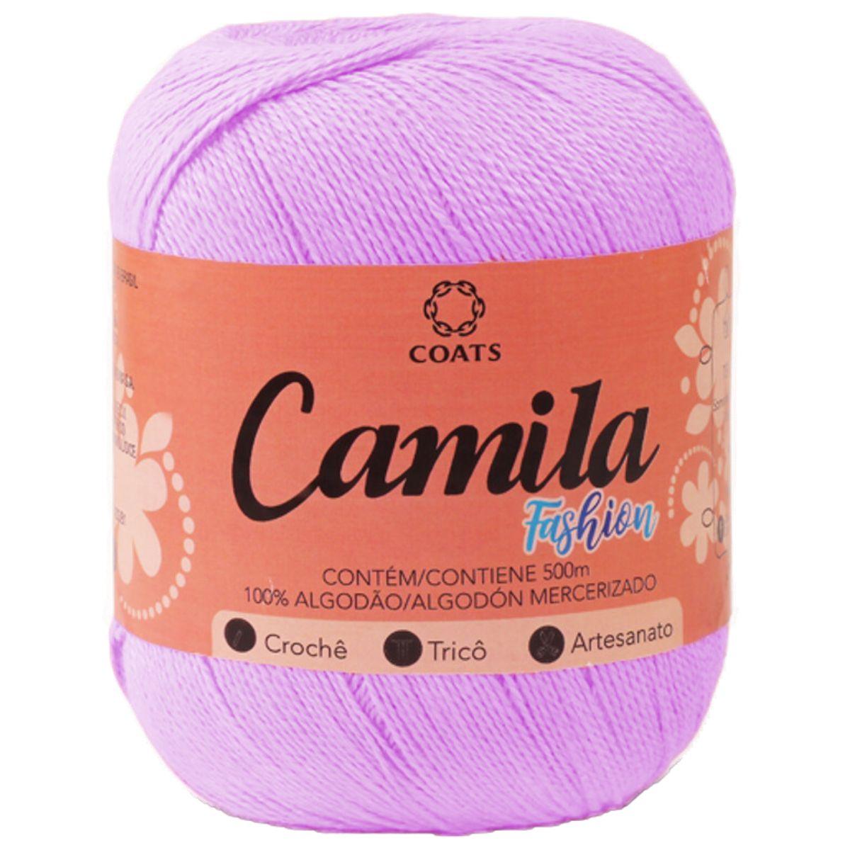 Linha Camila Fashion 500m com 150g em Algodão - Palácio da Arte