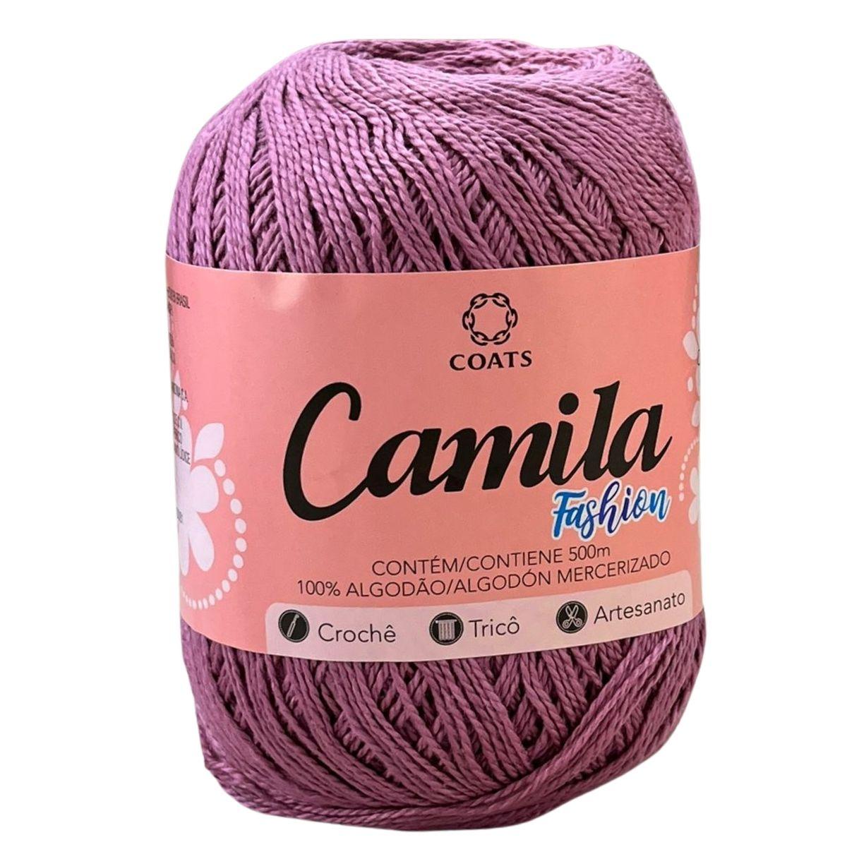 Linha Camila Fashion 500m com 150g em Algodão - Palácio da Arte